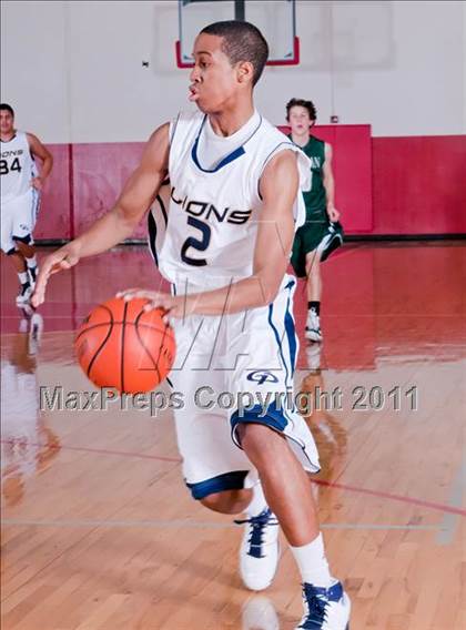 Thumbnail 1 in Bishop Gorman vs. Grace Prep photogallery.