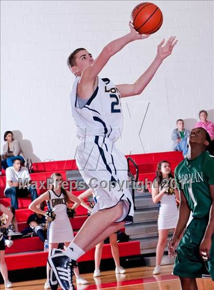Thumbnail 2 in Bishop Gorman vs. Grace Prep photogallery.