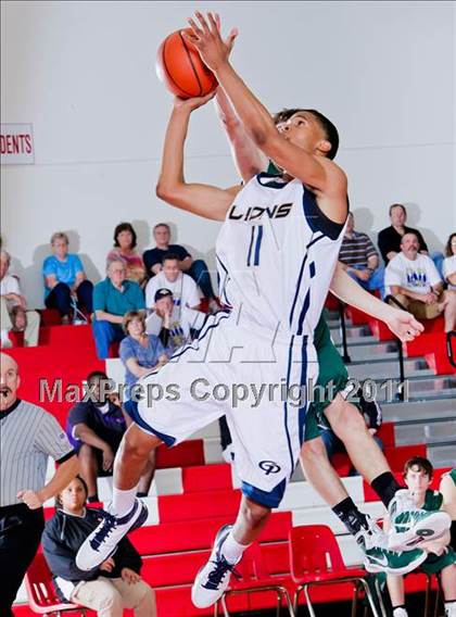 Thumbnail 2 in Bishop Gorman vs. Grace Prep photogallery.