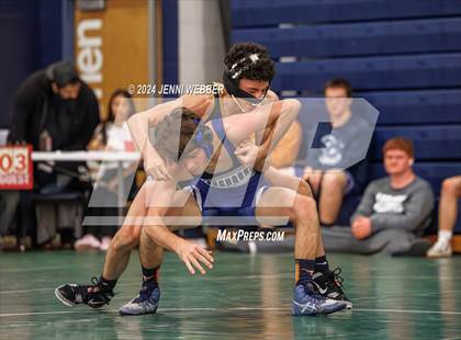 Thumbnail 2 in Legacy vs. Durango (Spring Valley Duals Final Round 3) photogallery.