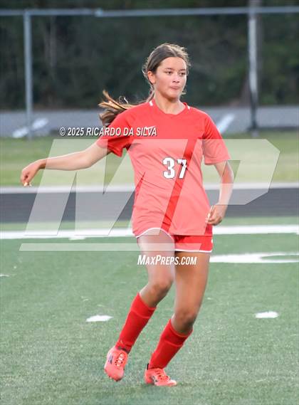 Thumbnail 1 in The Woodlands vs Aldine (UIL 6A D1 Soccer Bi-District) photogallery.