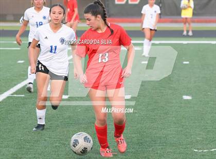Thumbnail 3 in The Woodlands vs Aldine (UIL 6A D1 Soccer Bi-District) photogallery.
