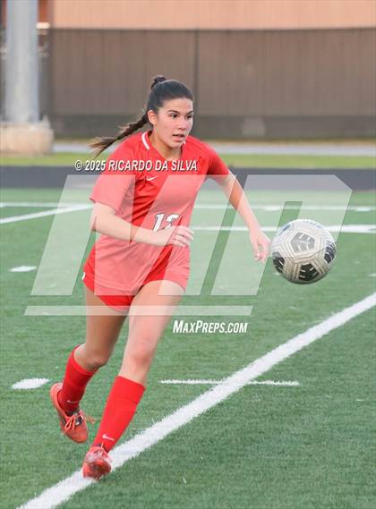 Thumbnail 3 in The Woodlands vs Aldine (UIL 6A D1 Soccer Bi-District) photogallery.