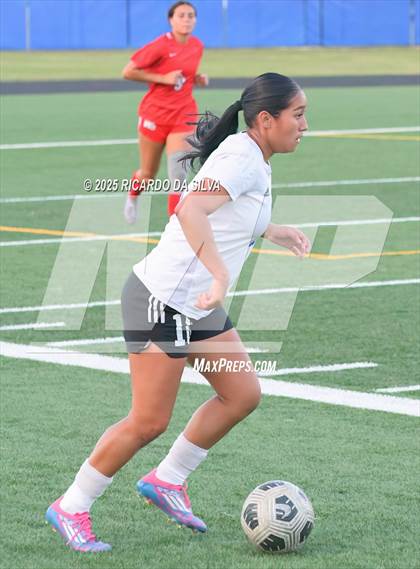 Thumbnail 1 in The Woodlands vs Aldine (UIL 6A D1 Soccer Bi-District) photogallery.