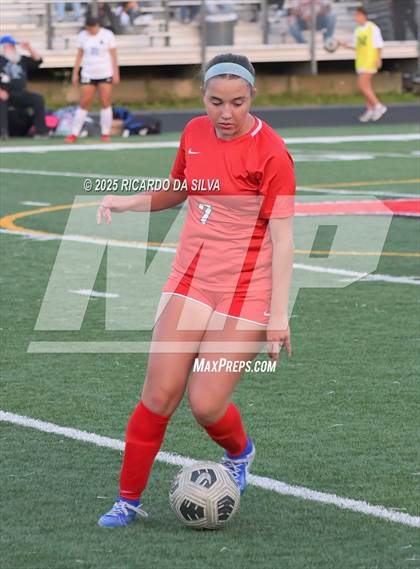 Thumbnail 3 in The Woodlands vs Aldine (UIL 6A D1 Soccer Bi-District) photogallery.