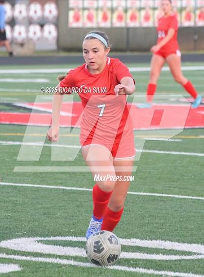 Thumbnail 2 in The Woodlands vs Aldine (UIL 6A D1 Soccer Bi-District) photogallery.