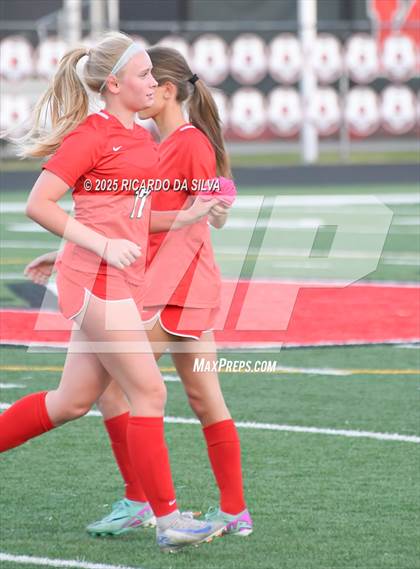 Thumbnail 2 in The Woodlands vs Aldine (UIL 6A D1 Soccer Bi-District) photogallery.