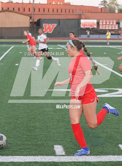 Thumbnail 1 in The Woodlands vs Aldine (UIL 6A D1 Soccer Bi-District) photogallery.
