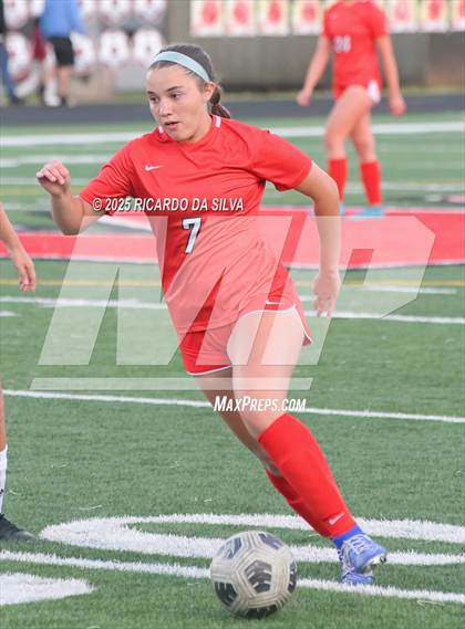 Thumbnail 3 in The Woodlands vs Aldine (UIL 6A D1 Soccer Bi-District) photogallery.