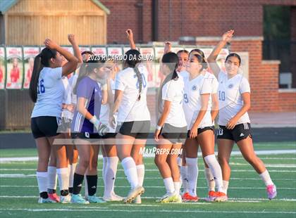 Thumbnail 2 in The Woodlands vs Aldine (UIL 6A D1 Soccer Bi-District) photogallery.