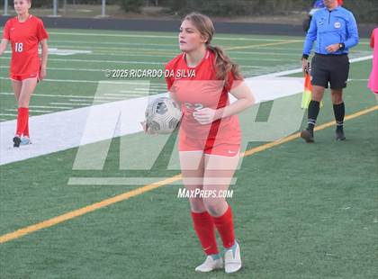 Thumbnail 3 in The Woodlands vs Aldine (UIL 6A D1 Soccer Bi-District) photogallery.