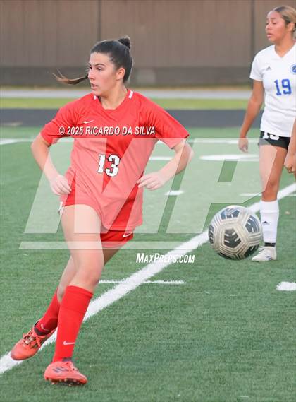 Thumbnail 3 in The Woodlands vs Aldine (UIL 6A D1 Soccer Bi-District) photogallery.