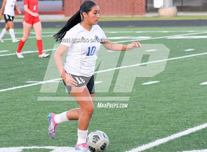 Thumbnail 3 in The Woodlands vs Aldine (UIL 6A D1 Soccer Bi-District) photogallery.