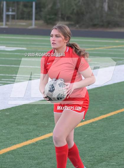 Thumbnail 2 in The Woodlands vs Aldine (UIL 6A D1 Soccer Bi-District) photogallery.