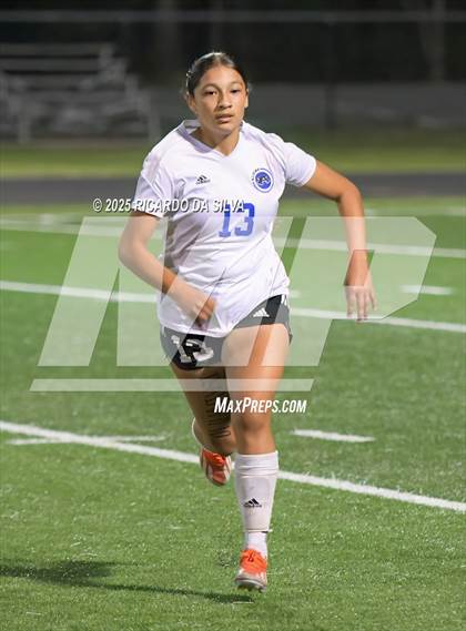 Thumbnail 3 in The Woodlands vs Aldine (UIL 6A D1 Soccer Bi-District) photogallery.