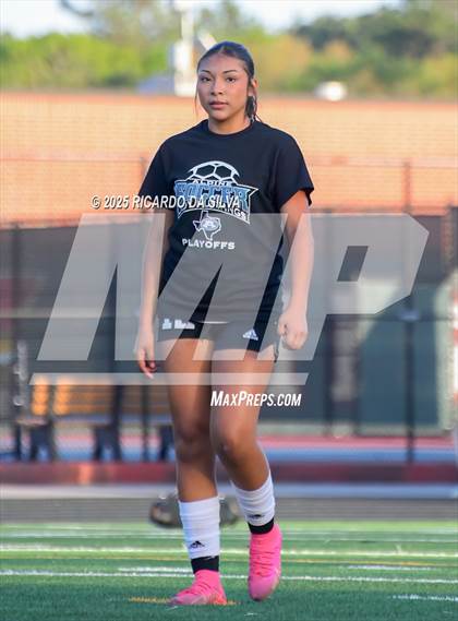 Thumbnail 1 in The Woodlands vs Aldine (UIL 6A D1 Soccer Bi-District) photogallery.