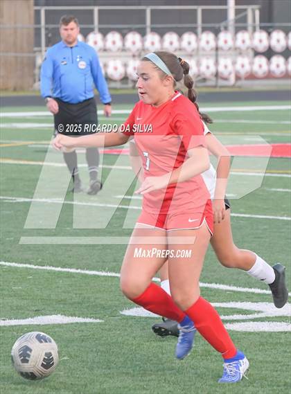 Thumbnail 2 in The Woodlands vs Aldine (UIL 6A D1 Soccer Bi-District) photogallery.