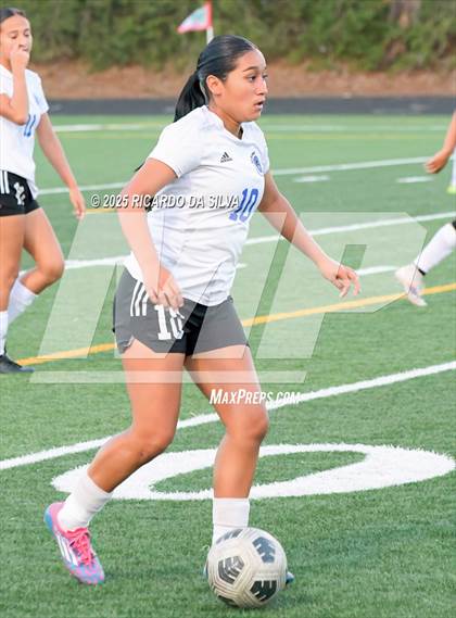 Thumbnail 1 in The Woodlands vs Aldine (UIL 6A D1 Soccer Bi-District) photogallery.
