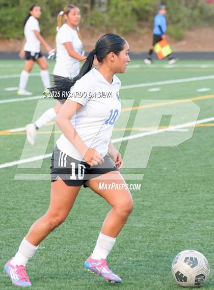 Thumbnail 1 in The Woodlands vs Aldine (UIL 6A D1 Soccer Bi-District) photogallery.