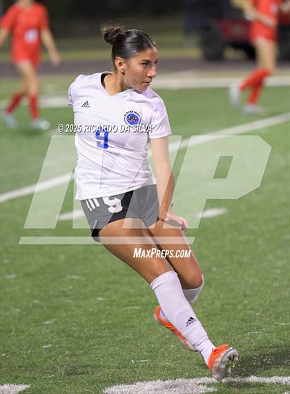 Thumbnail 1 in The Woodlands vs Aldine (UIL 6A D1 Soccer Bi-District) photogallery.