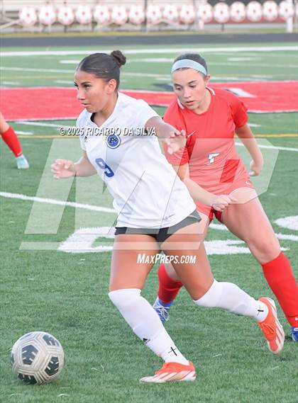 Thumbnail 1 in The Woodlands vs Aldine (UIL 6A D1 Soccer Bi-District) photogallery.