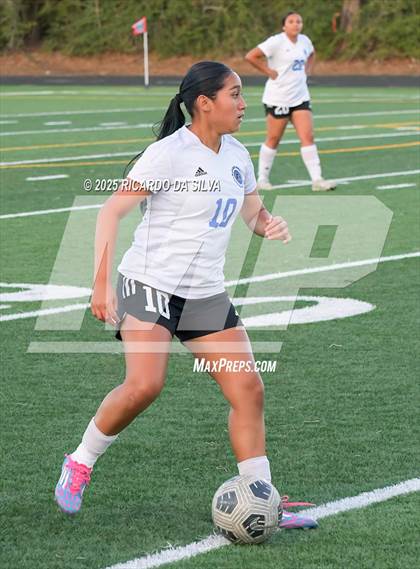 Thumbnail 1 in The Woodlands vs Aldine (UIL 6A D1 Soccer Bi-District) photogallery.
