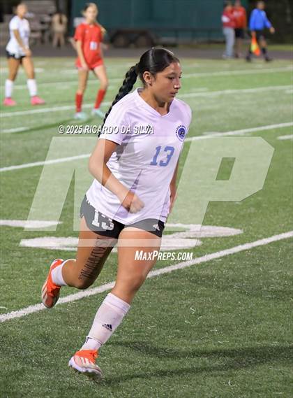 Thumbnail 1 in The Woodlands vs Aldine (UIL 6A D1 Soccer Bi-District) photogallery.