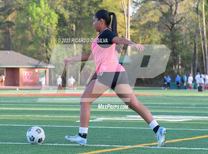 Thumbnail 3 in The Woodlands vs Aldine (UIL 6A D1 Soccer Bi-District) photogallery.