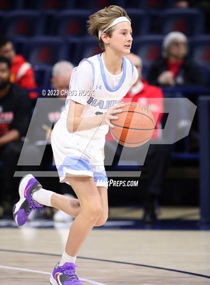 Thumbnail 2 in St. Augustine Catholic v The Gregory School (MLK Basketball Classic) photogallery.