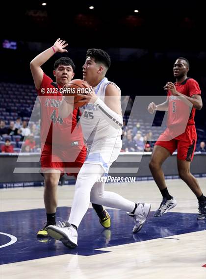 Thumbnail 2 in St. Augustine Catholic v The Gregory School (MLK Basketball Classic) photogallery.