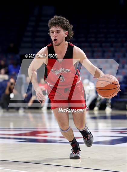 Thumbnail 2 in St. Augustine Catholic v The Gregory School (MLK Basketball Classic) photogallery.
