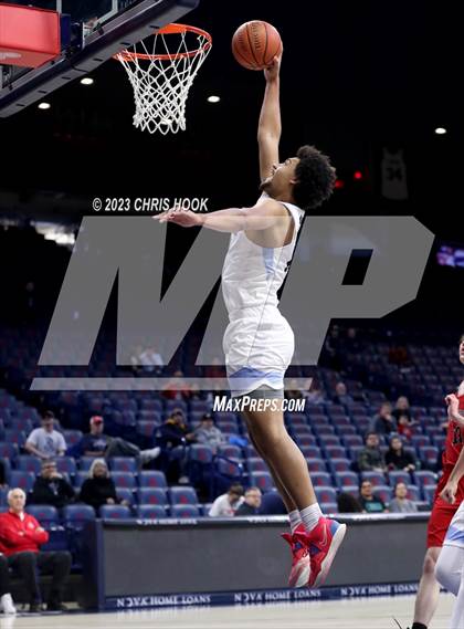 Thumbnail 1 in St. Augustine Catholic v The Gregory School (MLK Basketball Classic) photogallery.