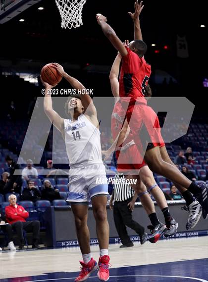 Thumbnail 1 in St. Augustine Catholic v The Gregory School (MLK Basketball Classic) photogallery.