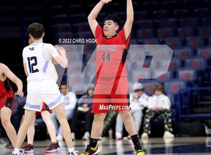Thumbnail 1 in St. Augustine Catholic v The Gregory School (MLK Basketball Classic) photogallery.