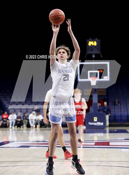 Thumbnail 1 in St. Augustine Catholic v The Gregory School (MLK Basketball Classic) photogallery.