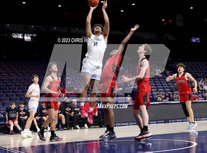 Thumbnail 3 in St. Augustine Catholic v The Gregory School (MLK Basketball Classic) photogallery.