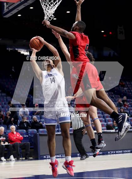 Thumbnail 2 in St. Augustine Catholic v The Gregory School (MLK Basketball Classic) photogallery.