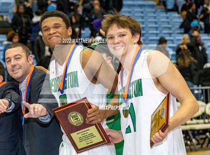 Thumbnail 1 in Weddington vs. Panther Creek (NCHSAA 4A Final) (2 of 2 - pre-game, post-game, awards, team photos) photogallery.