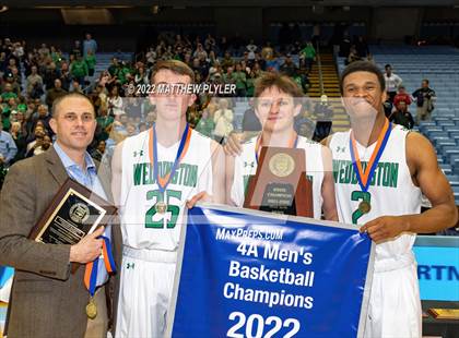 Thumbnail 2 in Weddington vs. Panther Creek (NCHSAA 4A Final) (2 of 2 - pre-game, post-game, awards, team photos) photogallery.