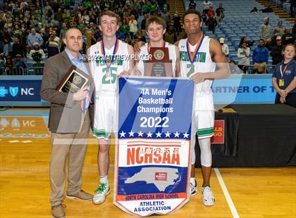 Thumbnail 1 in Weddington vs. Panther Creek (NCHSAA 4A Final) (2 of 2 - pre-game, post-game, awards, team photos) photogallery.