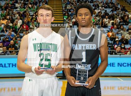 Thumbnail 2 in Weddington vs. Panther Creek (NCHSAA 4A Final) (2 of 2 - pre-game, post-game, awards, team photos) photogallery.