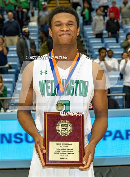 Thumbnail 1 in Weddington vs. Panther Creek (NCHSAA 4A Final) (2 of 2 - pre-game, post-game, awards, team photos) photogallery.