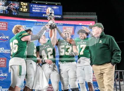 Thumbnail 2 in Blessed Trinity vs. Oconee County (GHSA 4A Final) photogallery.