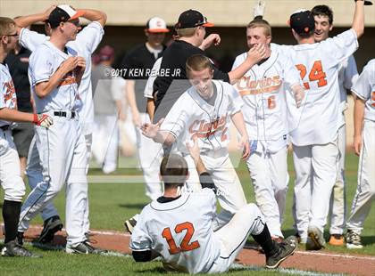 Thumbnail 1 in Greensburg Central Catholic vs. Clarion Area (PIAA Class A Semifinal) photogallery.