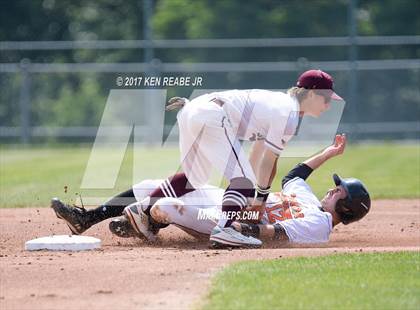Thumbnail 2 in Greensburg Central Catholic vs. Clarion Area (PIAA Class A Semifinal) photogallery.