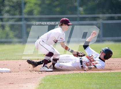 Thumbnail 3 in Greensburg Central Catholic vs. Clarion Area (PIAA Class A Semifinal) photogallery.