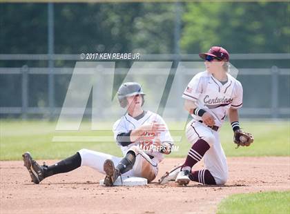 Thumbnail 2 in Greensburg Central Catholic vs. Clarion Area (PIAA Class A Semifinal) photogallery.