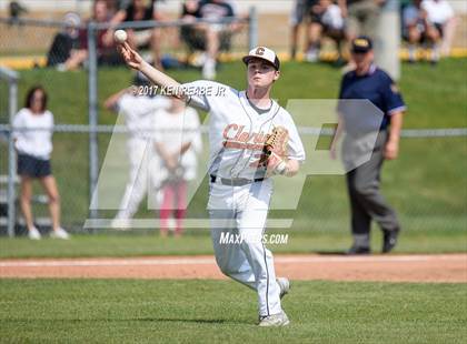 Thumbnail 3 in Greensburg Central Catholic vs. Clarion Area (PIAA Class A Semifinal) photogallery.