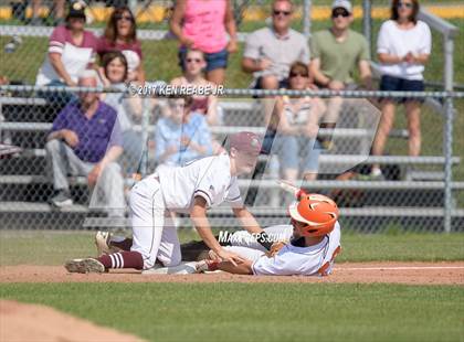 Thumbnail 3 in Greensburg Central Catholic vs. Clarion Area (PIAA Class A Semifinal) photogallery.