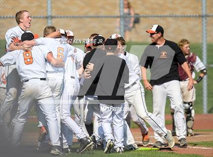 Thumbnail 3 in Greensburg Central Catholic vs. Clarion Area (PIAA Class A Semifinal) photogallery.